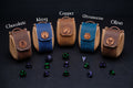 Custom Leather Dice Bag: Handmade D&D Dice Pouch