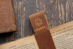 Personalized Leather Bookmark