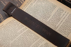 Personalized Leather Bookmark