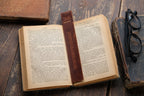Personalized Leather Bookmark