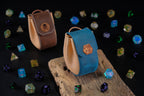 Custom Leather Dice Bag: Handmade D&D Dice Pouch