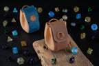 Custom Leather Dice Bag: Handmade D&D Dice Pouch