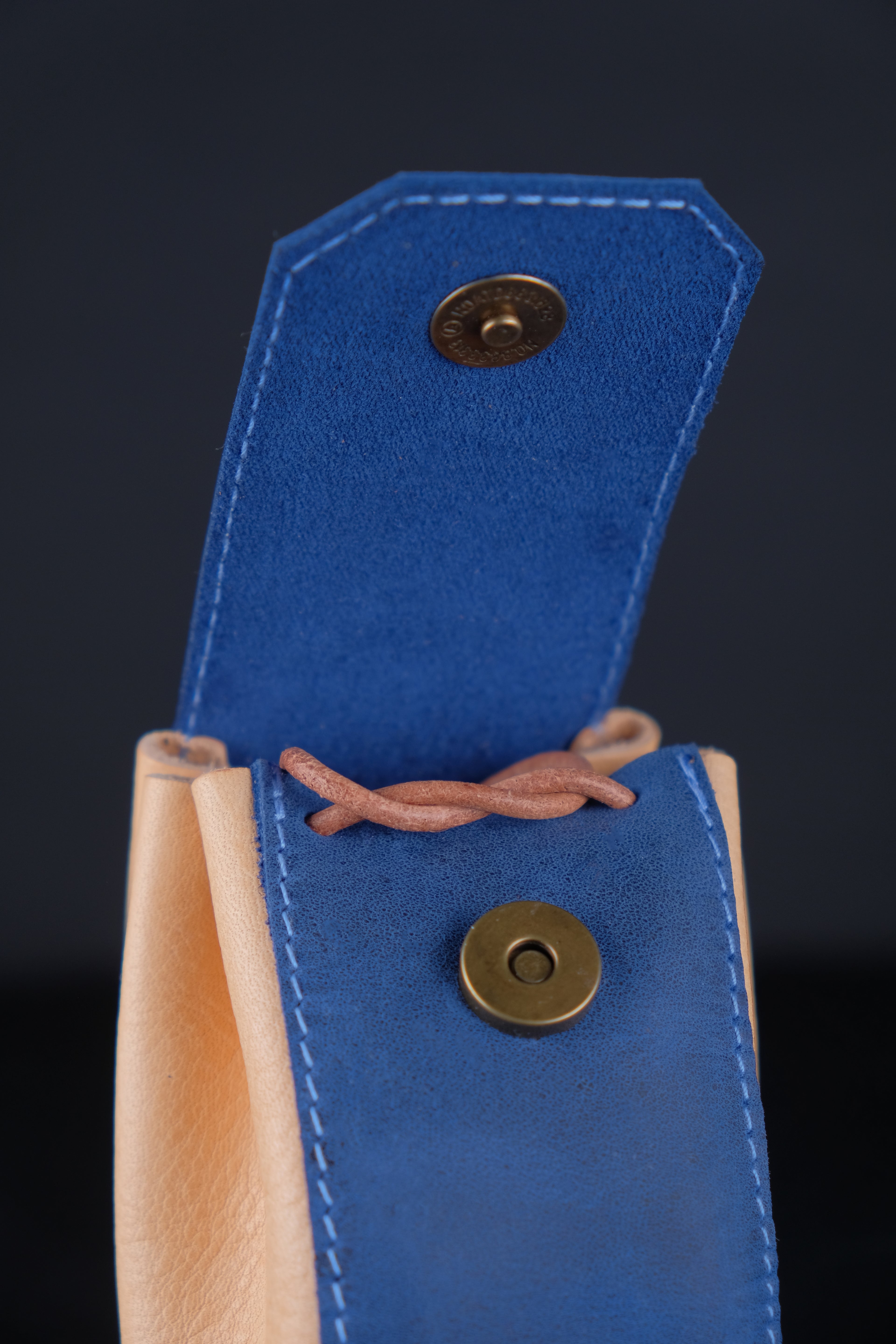 Custom Leather Dice Bag: Handmade D&D Dice Pouch