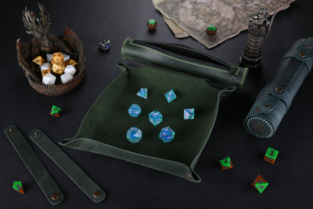 Nordic style dice tray and storage