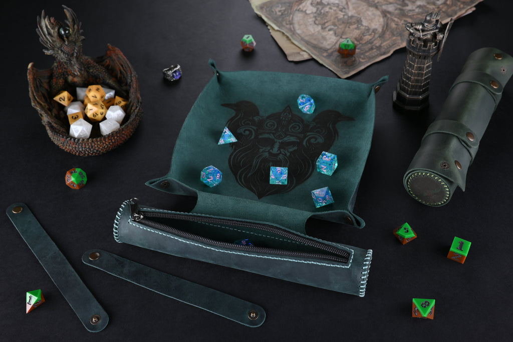 Nordic style dice tray and storage