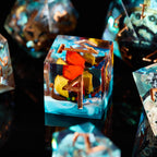 Viking DnD Dice Set: Norse Runes, Win-Lose D20