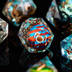 Viking DnD Dice Set: Norse Runes, Win-Lose D20