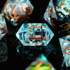 Viking DnD Dice Set: Norse Runes, Win-Lose D20
